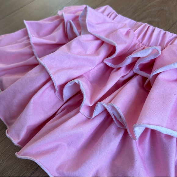 Pink Ruffled Skirt - Picture 2 of 7